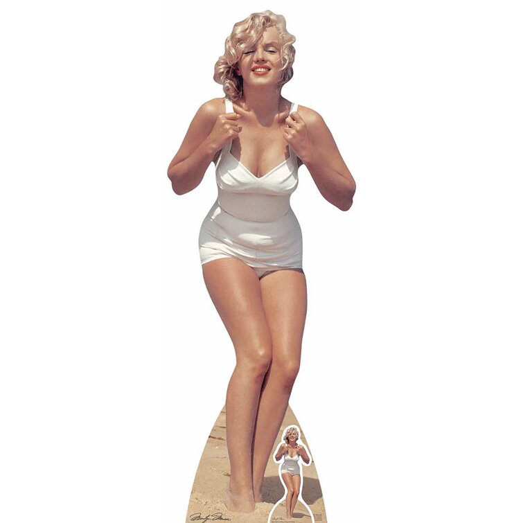 Marilyn Monroe Bathing Suit Cardboard Standup