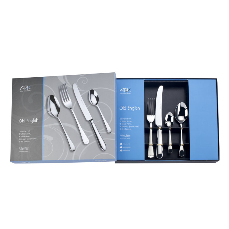 Arthur Price, Old English- 32 Piece Cutlery Set, Service for 8