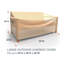 Housse pour causeuse de patio en plein air Ivan-126343159