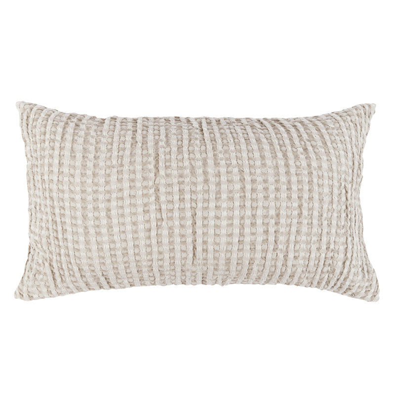 Claire Natural Standard Sham, King, Natural