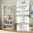 70.8 inch Tall Bookshelf, White-1108989541