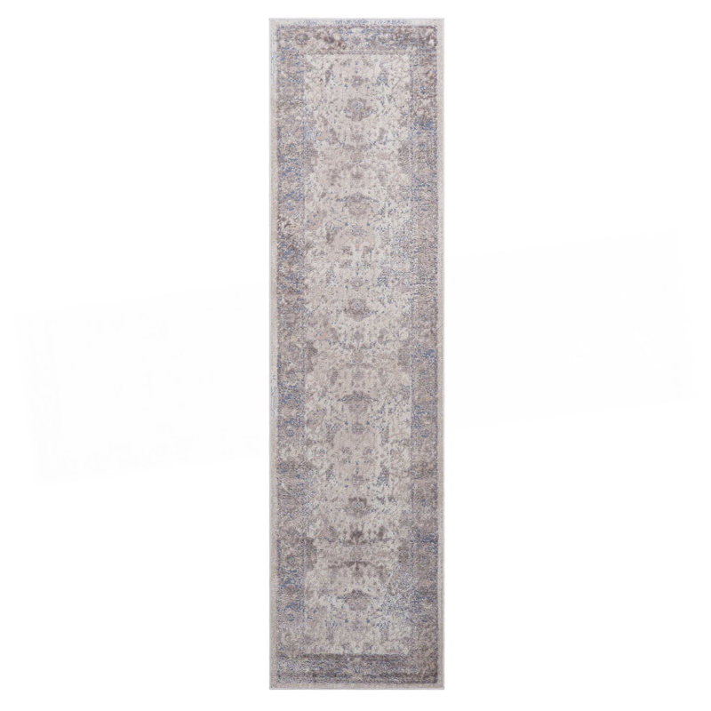 Collection 2X8 Brown / Traditional Runner Rug, Runner 2'2" x 8'