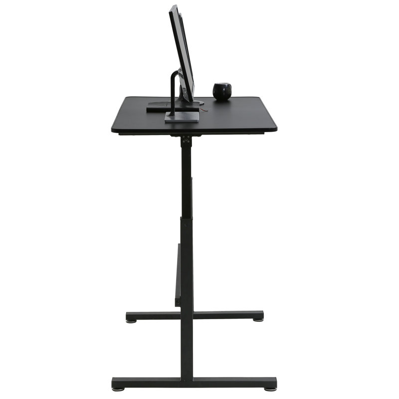 Toomey Adjustable Metal Base Standing Desk Converter