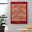 Larkspur Pattern In Red by William Morris - Wrapped Canvas Art Prints-1933053277