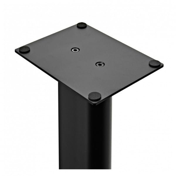 Adjustable Height Speaker Stands, Black