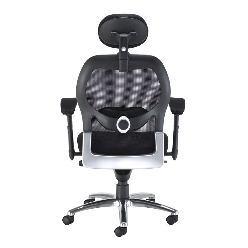 Polyester Blend Office Chair with Headrest
