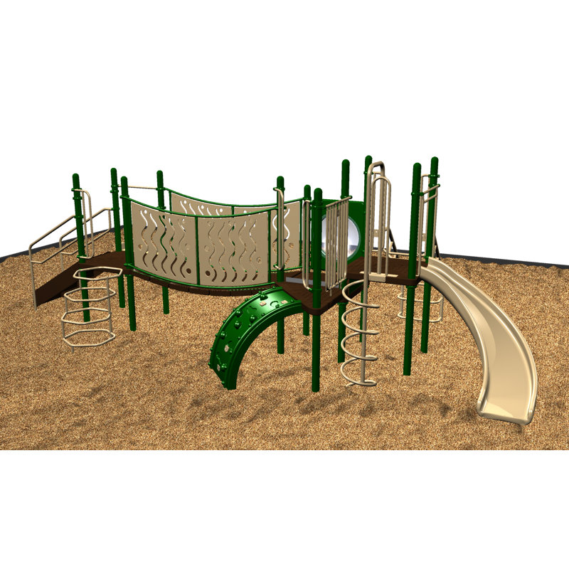 Playsystem, Vert, brun clair et brun