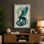Eagle and Serpent Japandi 1 Piece Wrapped Canvas Wall Art-380875364-380875678