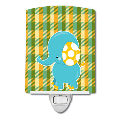 Elephant Ceramic Night Light