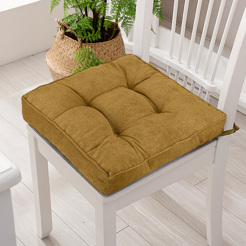 Coussin de siège 18 po, Jaune