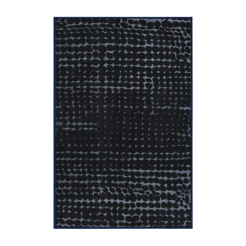 Ercwkff Abstract Indoor Rug, Rectangle 8' x 10'