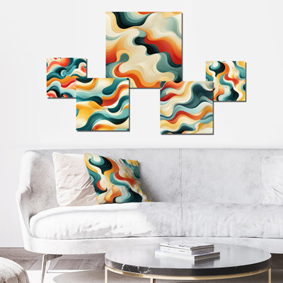 Coutilien - Geometric Wall Art Set Of 5