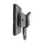 Loquet de porte de grange en fer forgé noir avec vis