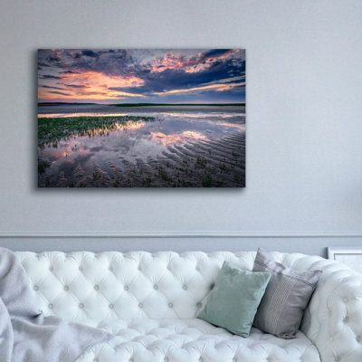 Epic Graffiti 'Paines Creek Reflections Ii' by Rick Berk Canvas Wall Art, 60" x 40"