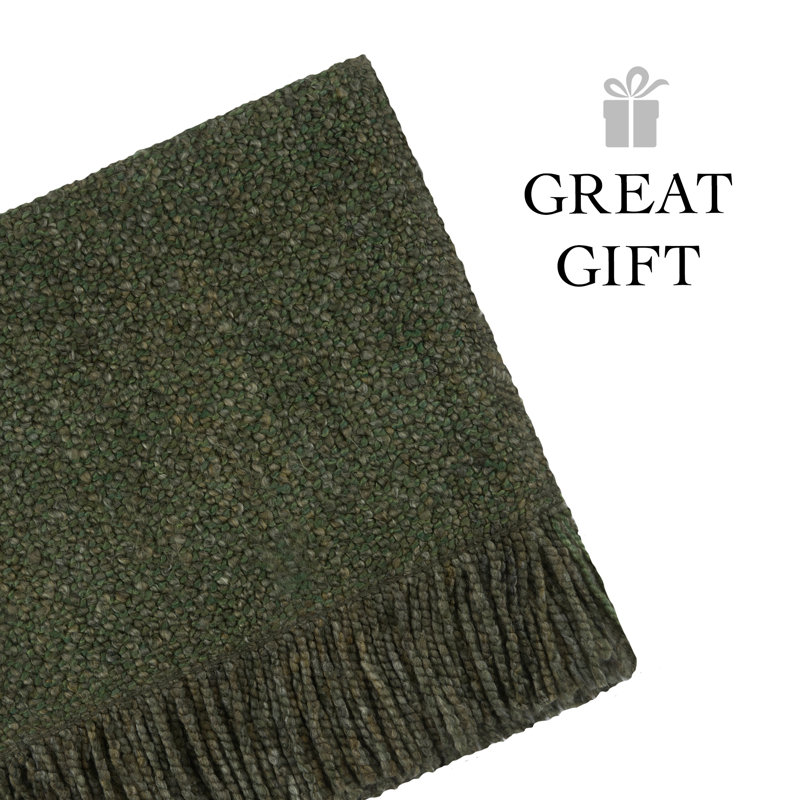 Machine Woven Throw Blanket, Forest