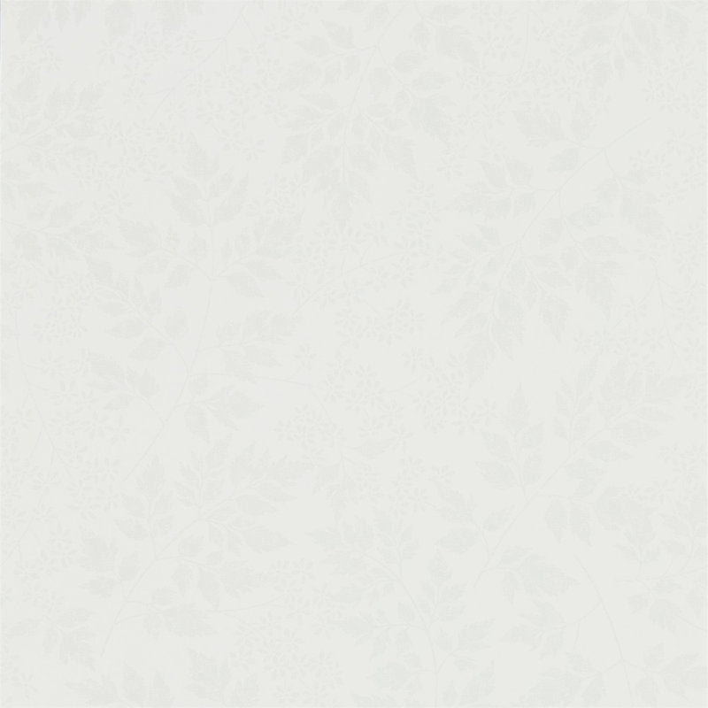 Spring Leaves Wallpaper, Dove