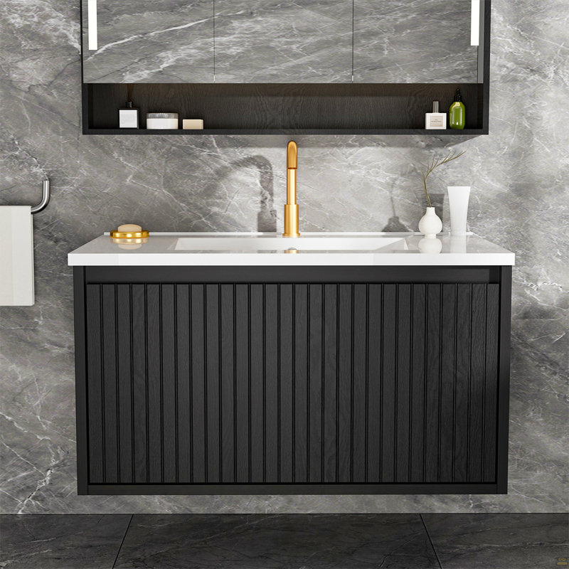 Meuble-lavabo 30 po avec lavabo en céramique