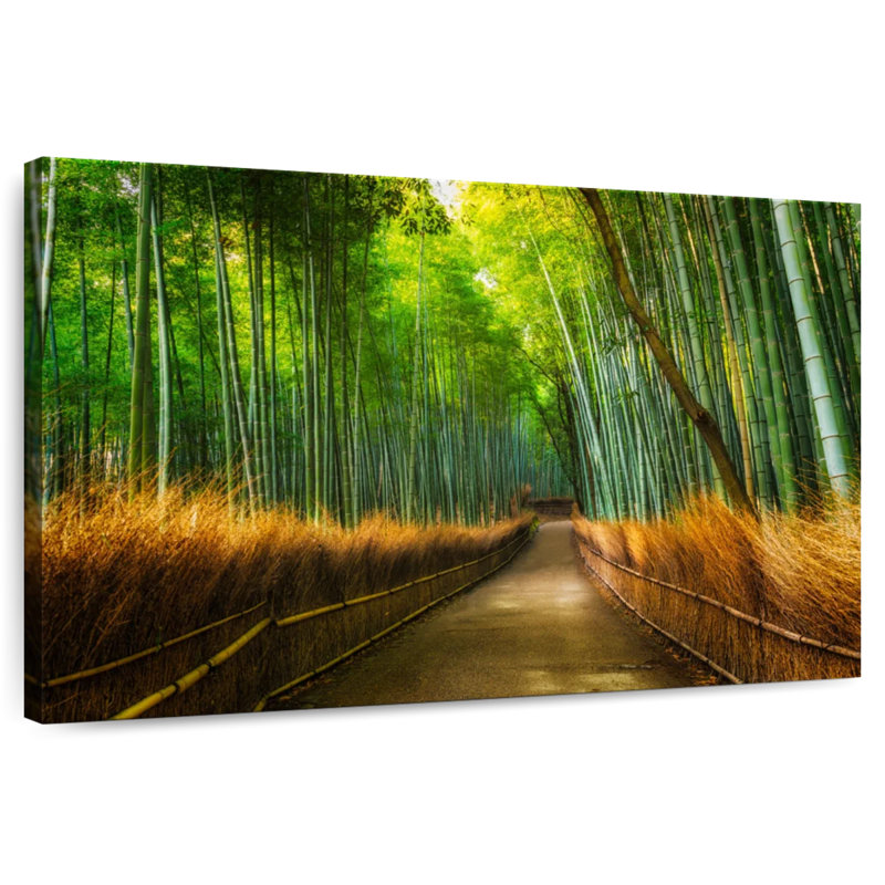 Alvord Arashiyama Bamboo Grove Path, 20" H x 30" W