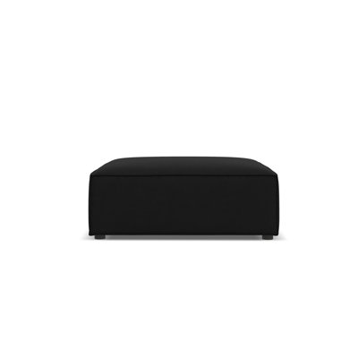 Chicago 102cm Wide Tufted Rectangle Solid Colour Pouffe Ottoman