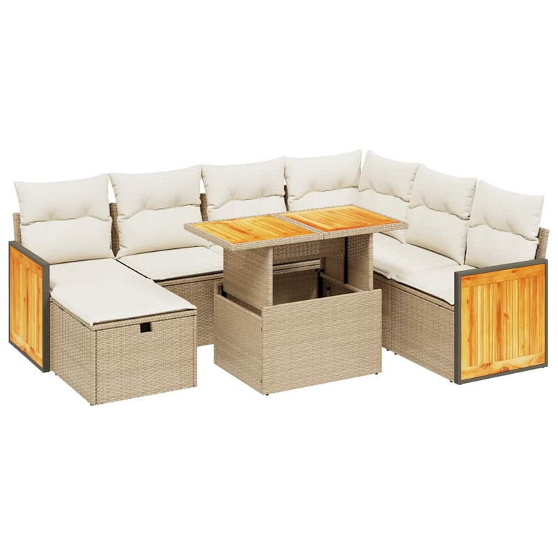 Ensemble de canapé de jardin Vidaxl