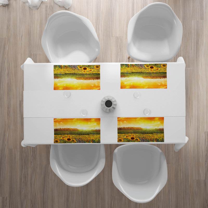 Napperon tournesol 18,5 po
