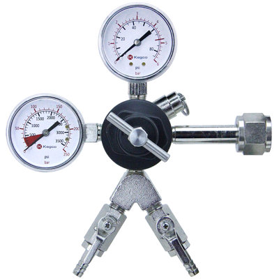 Kegco Ultimate Door Mount Ball Lock Homebrew Kegerator Conversion with No Tank