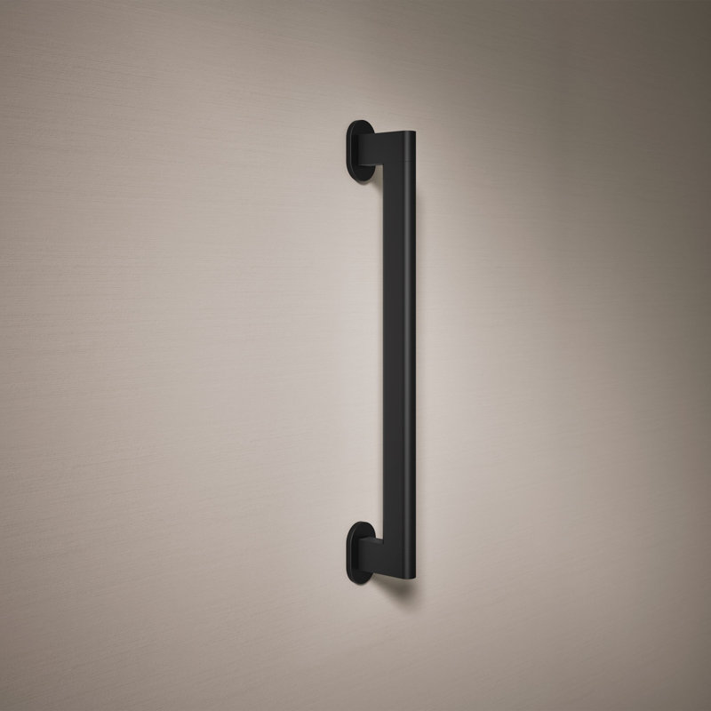 Belay Grab Bar, Matte Black, 1.75" H x 18" L