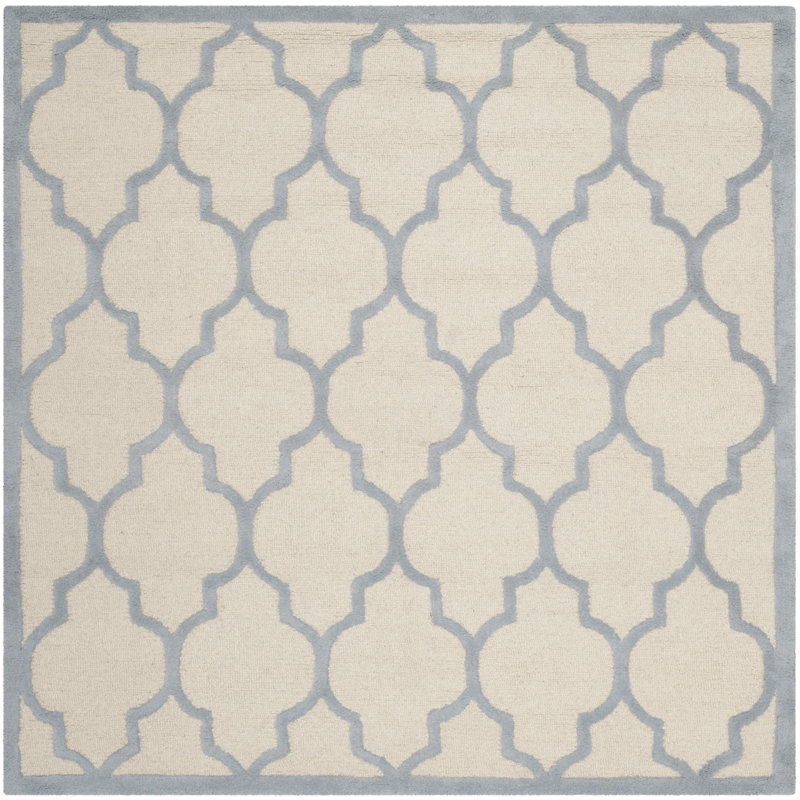 Cannen Hand Tufted Wool Geometric Rug