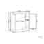 84cm Sideboard