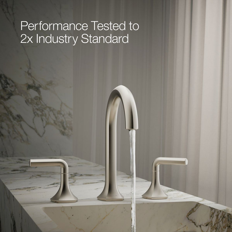 Occasion Single Hole Bathroom Faucet, Vibrant Brushed Nickel