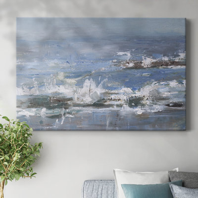 Overcast Tides II-Gallery Wrapped Canvas