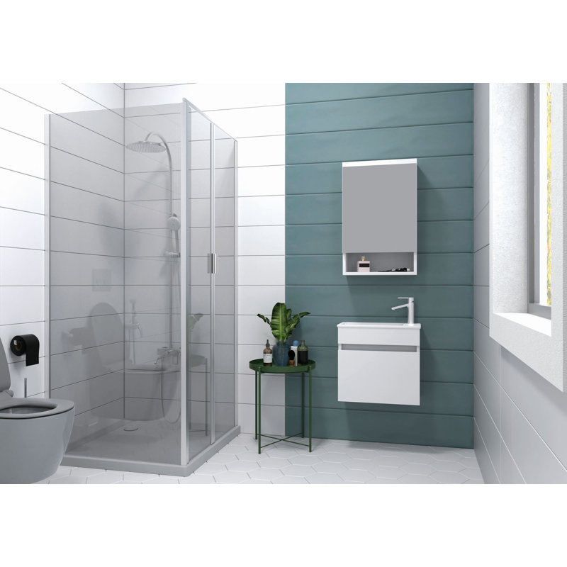 Bathroom Furniture Set (2 Pieces), White