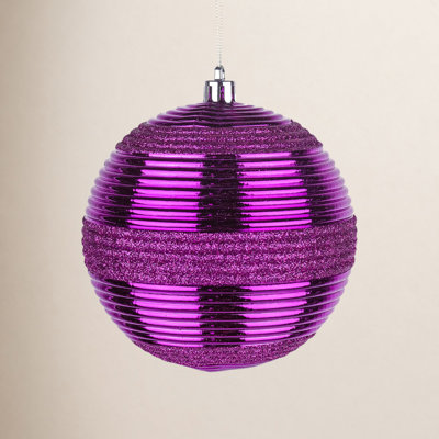 The Holiday Aisle® Shatterproof Swirling Ball Ornaments
