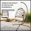 Fauteuil pivotant avec support Swing-239910671
