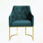 Toriann 26'' Wide Tufted Armchair Modern Gold Club Armchair, Accent Pair Chair-673068897