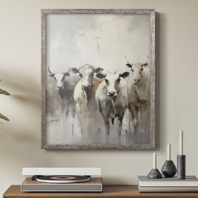 ANIMALS Series CCXCIV, reproduction encadrée - bois massif