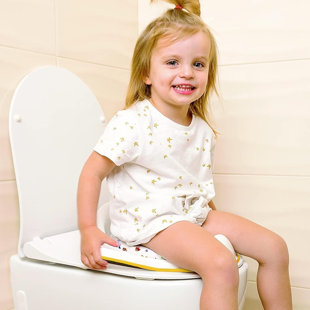  Baby Shark Toilet Training Bundle - White/Yellow (Set of 4)