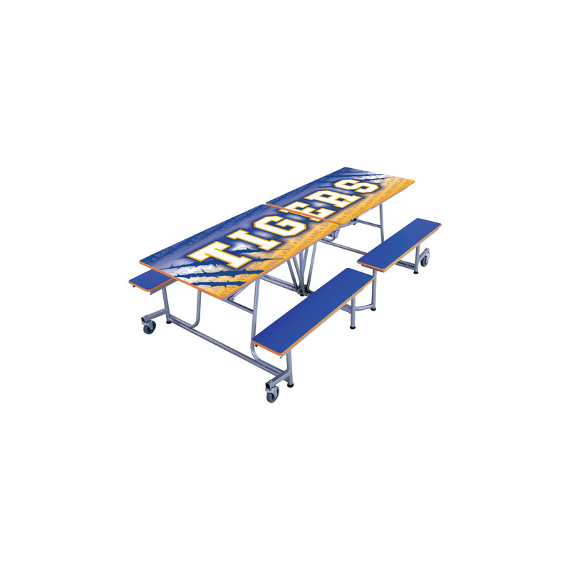 Banc mobile - Rectangle - 4 bancs, L 97 po x l 30 po