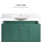 Vela Classic Bathroom Vanity With Ceramic Basin And Soft-Close Doors-122278852