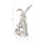 Sagebrook Home 16" Ninove Quartz Resin Bunny Statuary