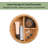 Round Bamboo Box with Mirror Lid