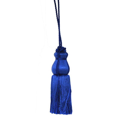 Colors Collection - 4 3/4" Length KEY TASSEL - BT-5003-04 Royal Blue