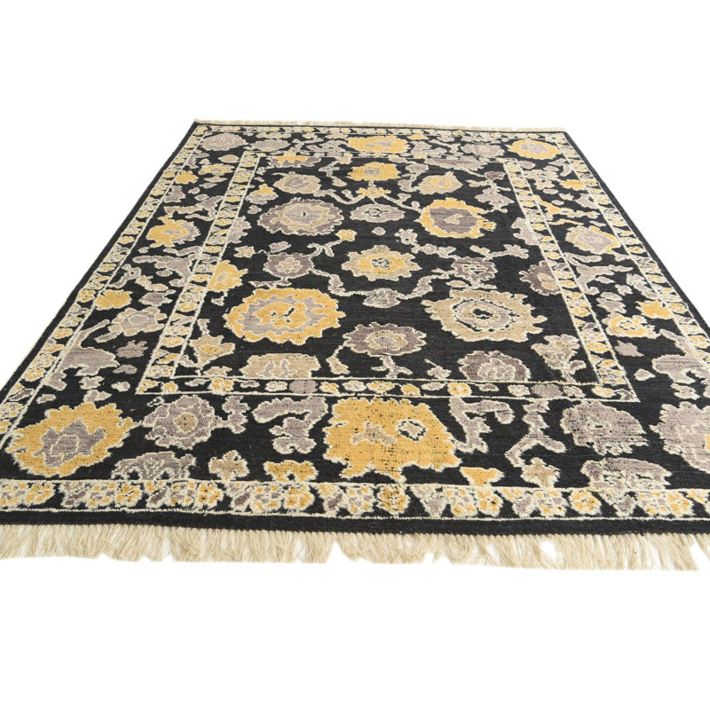 Jose Black Rug