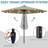 Caerphilly Lighted Market Umbrella-1886159943-1991321244