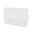 Grand lit escamotable mobile avec tiroir et tablettes