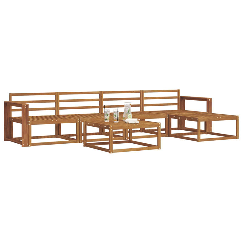 337cm Wide Patio Sectional Set