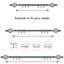 Johnby Adjustable Curtain Pole Set-40006333-40006334