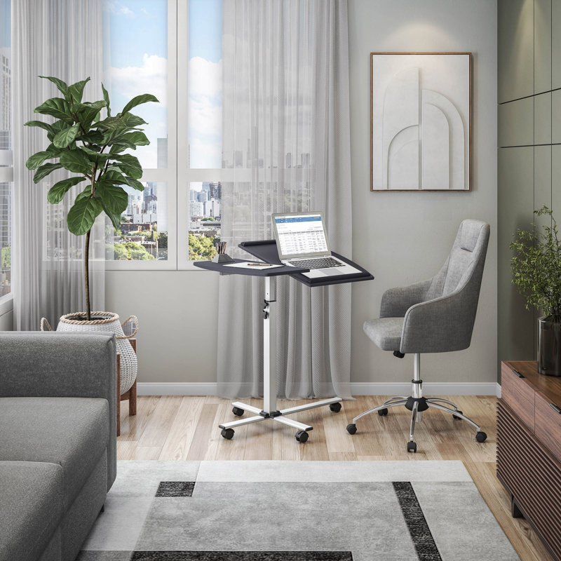Techni Mobili Rolling Adjustable Laptop Cart