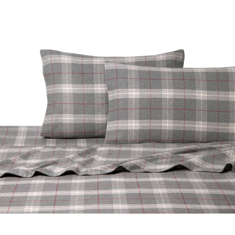 Ensemble de draps en flanelle de coton