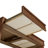 Collins 55" Natural Walnut Writing Desk